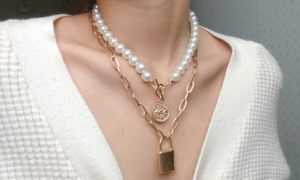 Layered Necklace Trend - Sipping thoughts 5