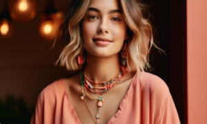 Layered Necklace Trend - Sipping thoughts 3