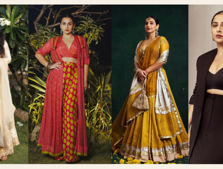 Women-led fashion brands in vidya balan closet - sipping thoughts