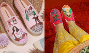 hand-painted footwear brands for women - sipping thoughts 3