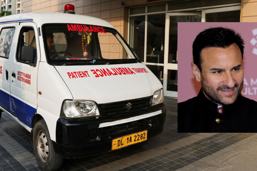 saif ali khan and ambulances - sipping thoughts
