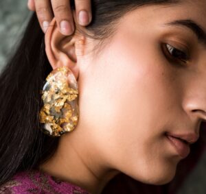 Statement Earrings - Sipping Thoughts 9